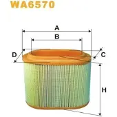 WIX FILTERS Luftfilter WA6570