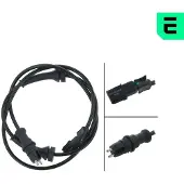 OPTIMAL ABS Sensor Raddrehzahl für RENAULT SCÉNIC II (JM0/1) 06-S285