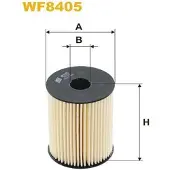 WIX FILTERS Kraftstofffilter WF8405