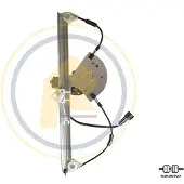 Ac Rolcar 01.1807 Elektrischer Fensterheber Vorne Links für FIAT GRANDE PUNTO (199) PUNTO (188)