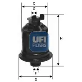 Ufi Kraftstofffilter 31.592.00