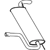 VEGAZ Endschalldämpfer FORD FS-707 1695840,1757026,1827173 Endtopf,Auspuff Endtopf,Nachschalldämpfer,ESD