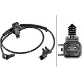 Hella Sensor Raddrehzahl 2-polig Hall 835 mm Kabel für u.a. CHEVROLET SILVERADO