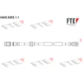 FTE Bremsschlauch ohne Hohlschraube vorne [Hersteller-Nr. 9240819] für Seat, Skoda, Audi, VW, Cupra