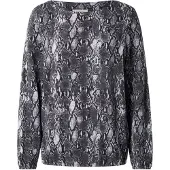 s.Oliver T-shirts Grey/black Größe: 42 | Longsleeves Outlet | Damen | Grau