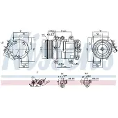 Nissens Klimakompressor 890874