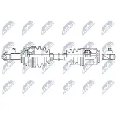 NTY NPW-PL-097 Antriebswelle Vorne Links für OPEL Corsa E Schrägheck (X15) Corsa E Schrägheck Kastenwagen (X15) für VAUXHALL Corsa Mk IV Schrägheck