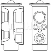 MAHLE ORIGINAL Expansionsventil, Klimaanlage AVE 6 000S