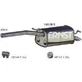 ERNST Endschalldämpfer 140065 für VAG
