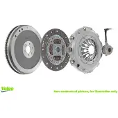 Valeo Kupplungssatz komplett 845212 für OPEL Corsa D Schrägheck (S07) Aluminium 18,13kg