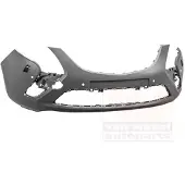 VAN WEZEL Stoßstange Stoßfänger für OPEL ZAFIRA TOURER C (P12) Grundiert Glatt Grau 3872577
