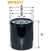 WIX FILTERS Kraftstofffilter WF8047