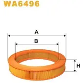 WIX FILTERS Luftfilter WA6496