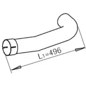 DINEX Abgasrohr 48202