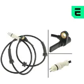 OPTIMAL ABS Sensor Raddrehzahl Vorne Links für FIAT PUNTO (188) 06-S864