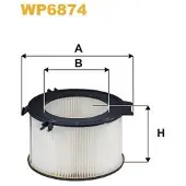 WIX FILTERS Filter, Innenraumluft WP6874