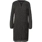 Comma Kleid Damen schwarz gemustert, 40 727848-0001-00400
