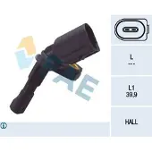 FAE ABS Sensor Raddrehzahl Hinten Links für VW GOLF VI (5K1) 78102
