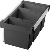 BLANCO FLEXON II LOW 80/3 Abfallsystem 65 Liter für 80 cm Schrankbreite / für Auszugsschubladen