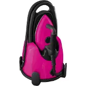 LauraStar Lift Plus Pinky Pop, 3-in-1 Bügelstation, Entknittert, Bügelt & Reinigt, Hygienischer Dampf, Alu-3D Sohle, Vertikales Bügeln