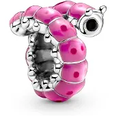 Pandora 790762C01 Charm Silber Süße Geringelte Raupe