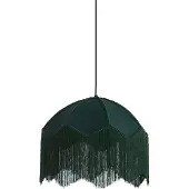 Light & Living Pendellampe Malacia Ø 40cm – Samtgrün