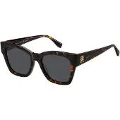 Tommy Hilfiger TH 2156/S HAVANA ORANGE/BROWN 52/20/140 Damenbrillen Sonnenbrillen
