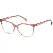 Polaroid PLD D544 Damen-Brille inkl. Gläser Vollrand Eckig Kunststoff-Gestell 56/16/145, pink