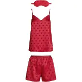Tommy Hilfiger Pyjama UW0UW05551 Rot Regular Fit