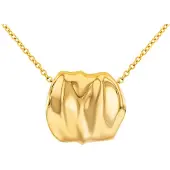 Calvin Klein 35000639 Damen-Kette Edelstahl Goldfarben Elemental