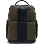 Piquadro Rucksack Brief2 Computer Backpack With CONNEQU Verde Militare