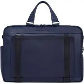 Piquadro Businesstasche David Two Compartment Computer Briefcase Blue