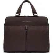 Piquadro Businesstasche Hedley 2 Handle Briefcase 14" Dark Brown