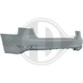 Diederichs Stoßfänger 1020655 hinten für Audi