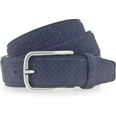 Vanzetti Gürtel Leather Belt W115 Navy - kürzbar