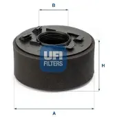 Ufi Luftfilter 27.D83.00