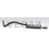 VEGAZ RS-564 Endschalldämpfer für RENAULT Fluence (L3) Auspuff