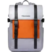 Piquadro Rucksack David One Compartment Computer Backpack Grey