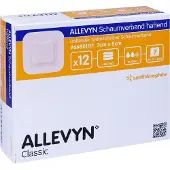 Allevyn Schaumverband 7x8 cm haftend 12 St Verband