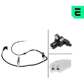 OPTIMAL ABS Sensor Raddrehzahl Hinten Rechts für SUZUKI SWIFT III (MZ, EZ) 06-S519