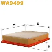 WIX FILTERS Luftfilter WA9499
