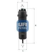Ufi Kraftstofffilter 31.A33.00