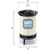 Ufi Kraftstofffilter 26.130.00
