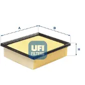 Ufi Luftfilter 30.B43.00 für MITSUBISHI Eclipse Cross (GK) Filtereinsatz