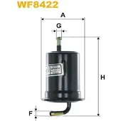 WIX FILTERS Kraftstofffilter WF8422