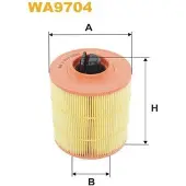 WIX FILTERS Luftfilter WA9704