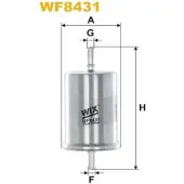 WIX FILTERS Kraftstofffilter WF8431