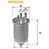WIX FILTERS Kraftstofffilter WF8569