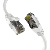 EFB Elektronik EC020200319, 15 m, Cat8.1, S/FTP (S-STP), RJ-45, RJ-45, Weiß