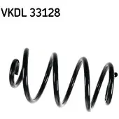 Skf Fahrwerksfeder VKDL 33128 für Renault Modus Grand